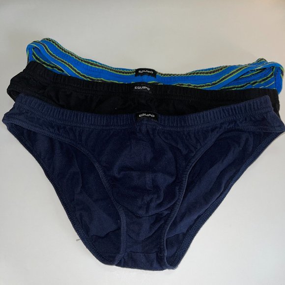 Equipo Underwear & Socks 3 Pair Equipo Mens Bikini Briefs Large